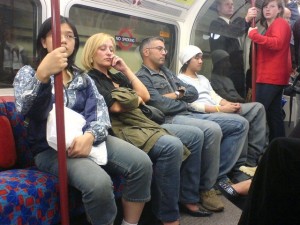 People on Tube