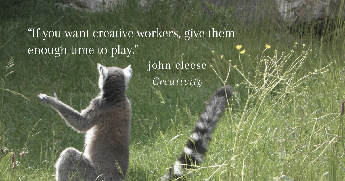Creativity at work John Cleese guide book